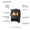 La Nordica Extraflame Tahiti EPS 9kW Cast Iron Wood-Burning Stove