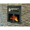 Ferlux Pratic 80 Einbau-Stahlofengrill mit Glastüren