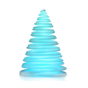 Chrismy Nano Vondom Albero Led RGB H26 Multicolore con Batteria