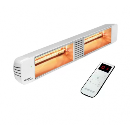 Heliosa HD 88 Calefactor Radiante 3000W Mando a distancia por radio blanco