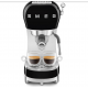 Smeg programável cafeteira ano 50 creme Chromé