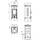 La Nordica Emiliana Steel 6.5kW wood-burning stove anthracite black