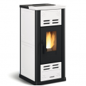 Extraflame Serafina Lux Evo 8kW belüfteter Pelletofen weiß