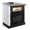Fogão a lenha La Nordica Verona XXL Petra 7kW pedra natural