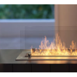 Infire 1L Insert 600 Bioethanol Burner com 2 unidades de vidro