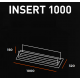 Infire 2L Inserto 1000 Queimador de Bioetanol com 2 Panes