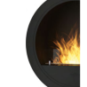 Infire Incyrcle lareira de bioetanol com vidro 2 kW Preto