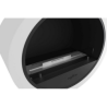 Infire Incyrcle Lareira Suspensa de Bioetanol 2 kW Branco com Vidro