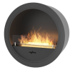Infire Incyrcle Suspended Bioethanol Fireplace 2 kW Black with Glass