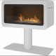 Infire Incyrcle Caminetto a Bioetanolo con Staffa 2 kW Bianco