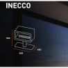 Infire Incyrcle Lareira de Bioetanol com Suporte 2 kW Branco