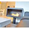 Lareira Infire Inecco Bioethanol com Suporte 2 kW Preto
