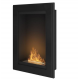 SIMPLEfire Frame 550 Schwarzer Bioethanol-Kamin mit 1 Fenster