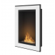 SIMPLEfire Frame 550 Zwarte Bio-ethanol Haard met 1 Raam