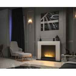 Infire Inportal1 Caminetto a bioetanolo bianco con 1 finestra