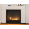Cheminée au bioéthanol Infire Inportal2 blanc avec 1 vitre