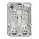 Parma 3 lugares Plug&Play banheira de hidromassagem 29 jatos L216xD160xH78 VerySpas