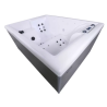 Square NetSpa Wave spa acrílico de 5 plazas