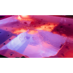 Square NetSpa Wave spa acrílico de 5 plazas