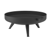 Misa 700 Steel Fire Bowl black Infire