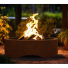 Round 1000 Corten Infire Steel Fire Bowl