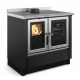 Cuisinière à bois La Nordica Venezia Noir 8kW