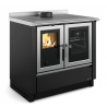 Wood burning stove La Nordica Venezia Black 8kW