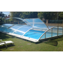 Copertura bassa per piscina Lanzarote Shelter rimovibile 8,70x4,7m