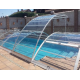 Copertura bassa per piscina Lanzarote Copertura rimovibile 10,8x4,7m