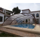 Copertura bassa per piscina Lanzarote Copertura rimovibile 12x4,7m