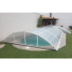 Copertura bassa per piscina Lanzarote Copertura rimovibile 13x5,7m