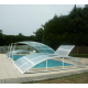 Copertura bassa per piscina Lanzarote Shelter rimovibile 13x6,7m