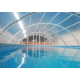 Copertura bassa per piscina Lanzarote Shelter rimovibile 13x6,7m