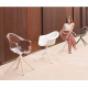 Conjunto de 2 sillones giratorios Incasso Amber Vondom.