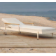 Chaise Loungue Sun Lounger Hamptons aluminium écru Vondom