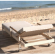 Loungue Ligstoel Hamptons Ecru Aluminium Stoel Vondom