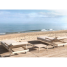 Loungue Sonnenliege Hamptons Ecru Aluminium Stuhl Vondom