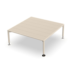 Hamptons Lounge Armchair Ecru Aluminium Vondom