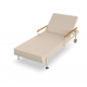 Conjunto de 2 Loungues Sun Lounger Hamptons Chairs com MesinhaVondom