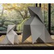 Diseño de la estatua Tori Origami Vondom