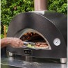 Four à Pizza Moderno 1 Alfa Forni à Bois Rouge Antique