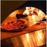 Moderno 1 Forno de Pizza Alfa Forni com Madeira Vermelha Antiga