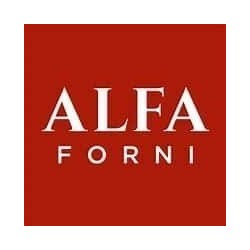 Moderno 1 Horno de Pizza Alfa Forni con Madera Roja Antigua