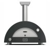 Forno de Pizza Moderno 1 Alfa Forni Híbrido Carvão Cinza