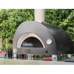 Forno Pizza Moderno 1 Alfa Forni Hybrid Grigio Antracite