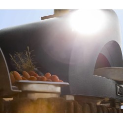 Forno Pizza Moderno 1 Alfa Forni Hybrid Grigio Antracite