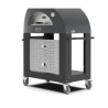 Moderno 1 Alfa Forni Hybrid Pizzaofen Antik Rot