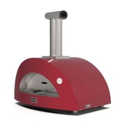 Four à Pizza Moderno 3 Alfa Forni à Bois Rouge Antique