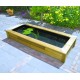 Lago de jardim de madeira com lona Quadro Wood 5 Mirror Ubbink