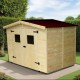 Eden Habrita Wood Garden Shed 5m2 with Floor